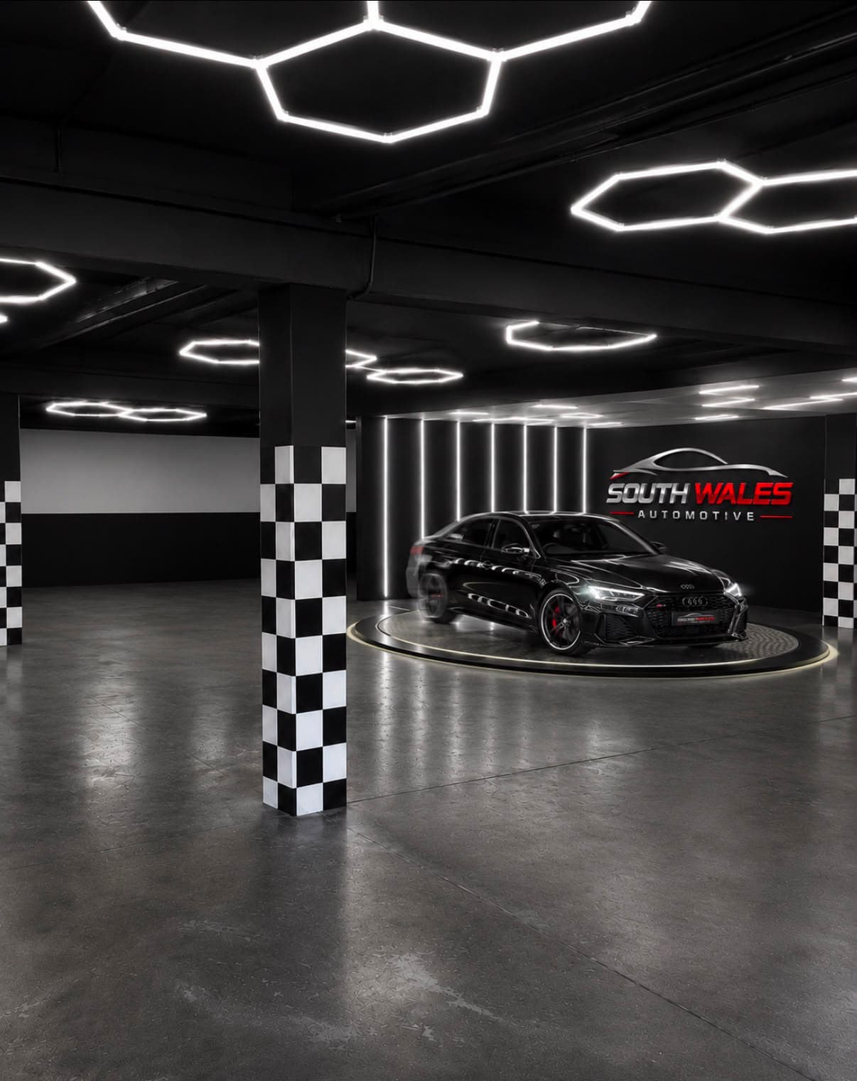 Inside the showroom with our current stock on display